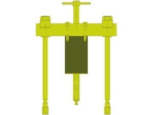 Hydraulic Cross Bearing Puller Series FT